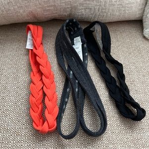 NWOT Athleta Set of Three Womens Headbands